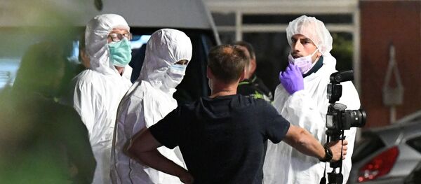 فنيو الطب الشرعي في موقع إطلاق النار بهولندا - سبوتنيك عربي