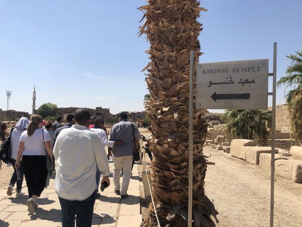 معبد إله القمر عند الفراعنة يخضع لأعمال ترميم واسعة (صور وفيديو) - سبوتنيك عربي