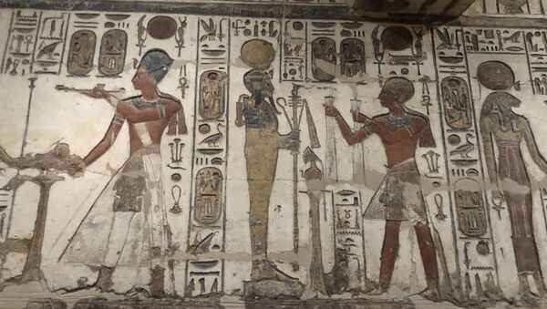 معبد خنسو إله القمر عند قدماء المصريين يخضع لأعمال ترميم واسعة - سبوتنيك عربي
