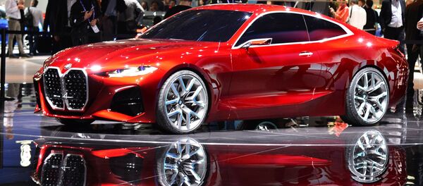 سيارة بي ام دبليو (BMW Concept 4) في المعرض الدولي للسيارات في فرانكفورت، ألمانيا 10 سبتمبر 2019 سيارة بي ام دبليو (BMW Concept 4) في المعرض الدولي للسيارات في فرانكفورت، ألمانيا 10 سبتمبر 2019 - سبوتنيك عربي