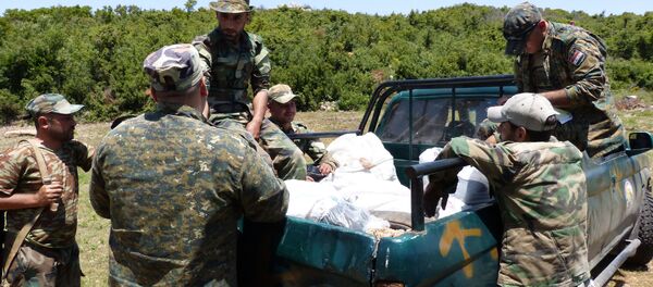 الجنود السوريون على جبهات ريف اللاذقية - سبوتنيك عربي