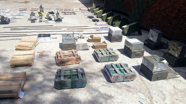 الأجهزة الأمنية السورية تضبط كمية كبيرة من الأسلحة بريف درعا... فيديو وصور - سبوتنيك عربي