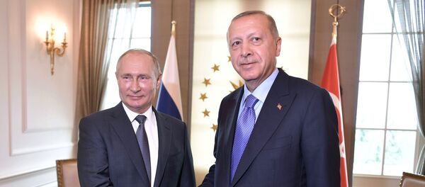 الرئيس فلاديمير بوتين والرئيس التركي رجب طيب أردوغان في أنقرة، تركيا 16 سبتمبر 2019 - سبوتنيك عربي