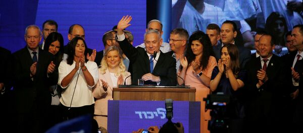 بنيامين نتنياهو، انتخابات، إسرائيل 18 سبتمبر 2019 - سبوتنيك عربي