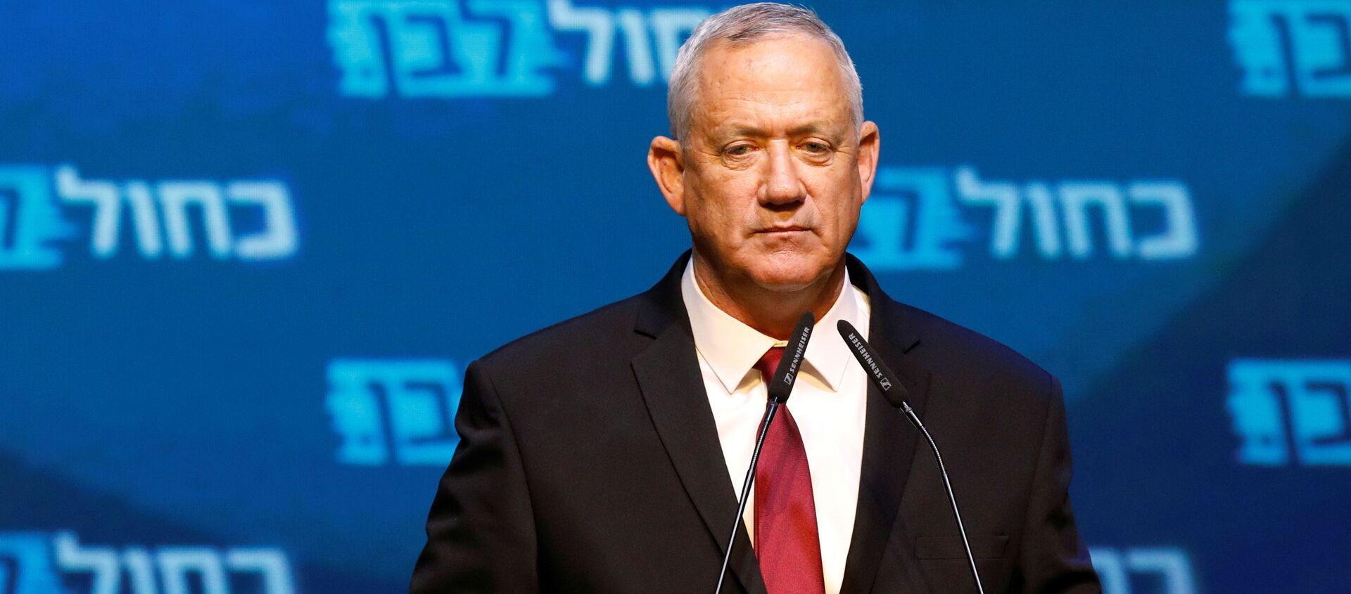 زعيم تحالف أزرق أبيض الإسرائيلي، بيني غانتس، انتخابات، إسرائيل 18 سبتمبر 2019 - سبوتنيك عربي, 1920, 23.10.2021