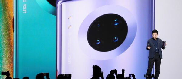 ريتشارد يو في مؤتمر إطلاق هاتف هواوي ميت 30 في ميونيخ بألمانيا، 19 سبتمبر/أيلول 2019 - سبوتنيك عربي