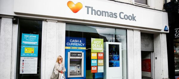 مبنى تابع لشركة توماس كوك المغلق في لندن - سبوتنيك عربي