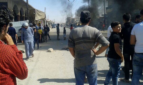 الشدادي تنتفض ضد الأمريكي.. وقسد تعتقل عشرات العرب وتغلق أفرانا بالحسكة... صور - سبوتنيك عربي