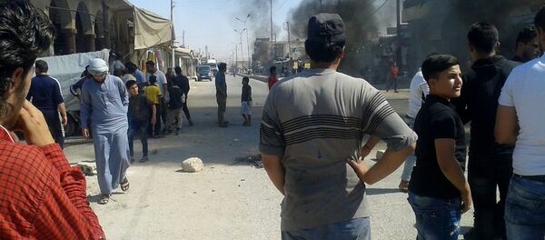 مدينة الشدادي جنوبي محافظة الحسكة، سوريا - سبوتنيك عربي