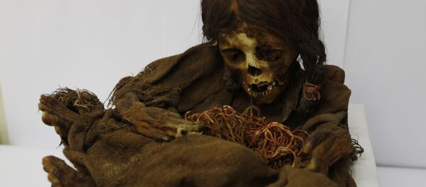 مومياء لطفلة عاشت في زمن إمبراطورية الإنكا في منطقة بوليفيا الحالية - سبوتنيك عربي