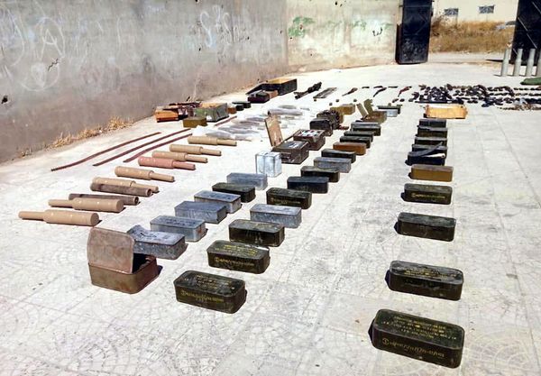 الأمن السوري يضبط مستودع أسلحة ومشفى ميدانيا من مخلفات الإرهابيين في ريف درعا... فيديو الأمن السوري يضبط مستودع أسلحة ومشفى ميدانيا من مخلفات الإرهابيين في ريف درعا... فيديو - سبوتنيك عربي