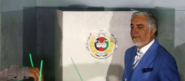 رئيس السلطة التنفيذية في أفغانستان والمرشح البارز في الانتخابات الرئاسية في أفغانستان عبد الله عبد الله  - سبوتنيك عربي