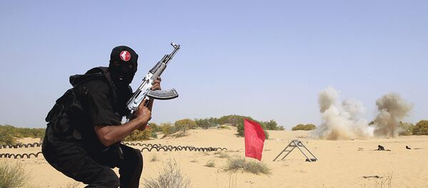 مسلح تابع لحركة الجبهة الشعبية لتحرير فلسطين - سبوتنيك عربي