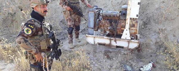 الأجهزة الأمنية العراقية في منطقة جبال حمرين شمال العراق - سبوتنيك عربي