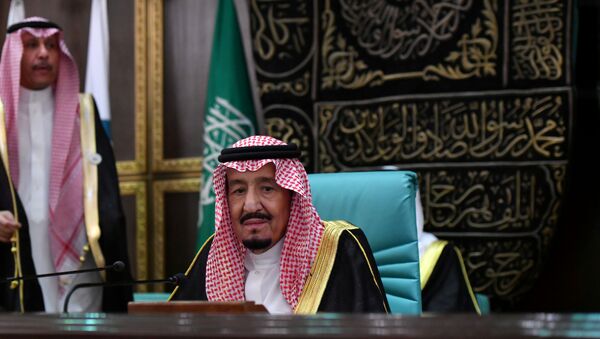 الملك سلمان بن عبد العزيز يحضر القمة الإسلامية الرابعة عشرة لمنظمة التعاون الإسلامي في مكة - سبوتنيك عربي