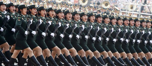  العرض العسكري للاحتفال بالذكرى الـ70 لتأسيس جمهورية الصين الشعبية في بكين، الصين 1 أكتوبر 2019 - سبوتنيك عربي