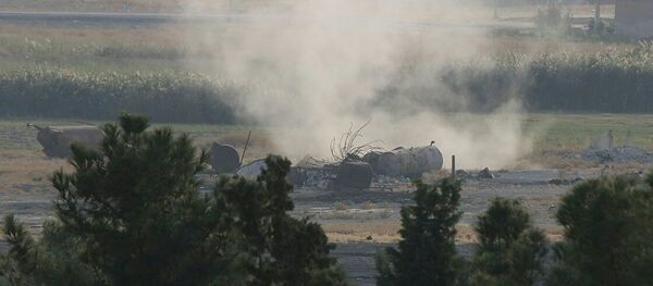 الحدود السورية التركية، 9 أكتوبر 2019 - سبوتنيك عربي