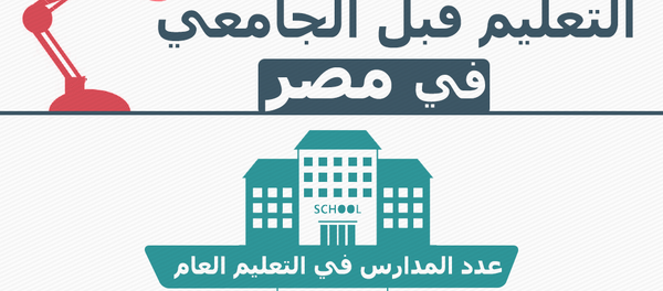 بالأرقام... التعليم قبل الجامعي في مصر - سبوتنيك عربي