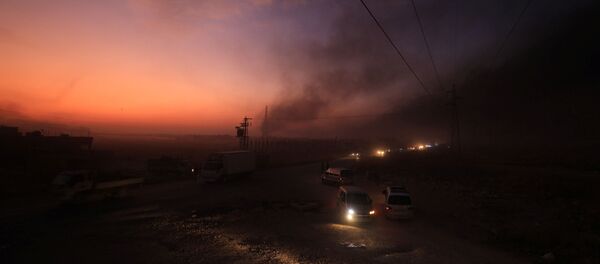 سيارات تفر من مدينة رأس العين - سبوتنيك عربي