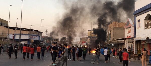 أحداث خفية من قمع تظاهرات ذي قار جنوبي العراق - سبوتنيك عربي