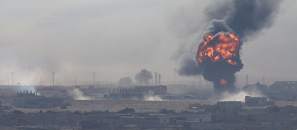 انفجار في بلدة رأس العين السورية انفجار في بلدة رأس العين السورية - سبوتنيك عربي