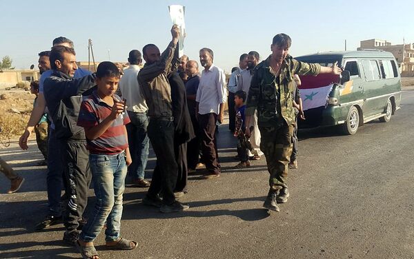  انتشار الهجانة السورية في تل تمر قرب الحدود التركية - سبوتنيك عربي