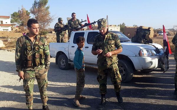  انتشار الهجانة السورية في تل تمر قرب الحدود التركية - سبوتنيك عربي