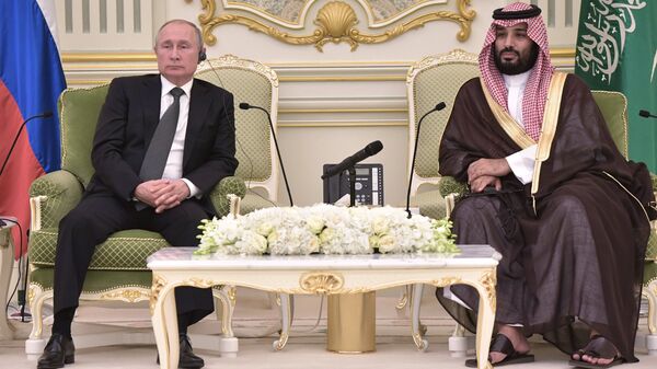 الرئيس الروسي فلاديمير بوتين وولي العهد السعودي الأمير محمد بن سلمان - سبوتنيك عربي