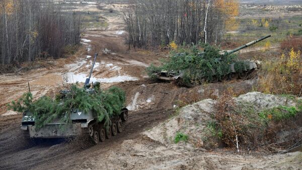 مناورات فزايموديستفيه 2019 في نيجنيغورودسك الروسية، بين ست دول: أرمينيا، بيلاروسيا، كزاخستان، روسيا وقرغيزيا) - سبوتنيك عربي