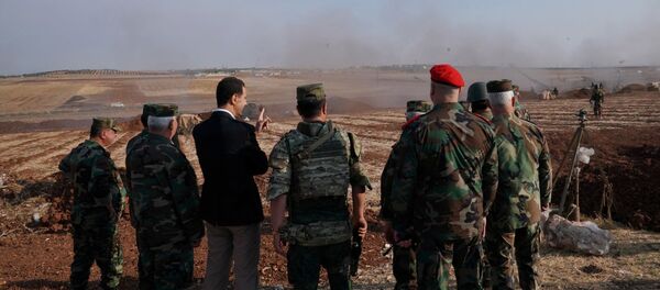 زيارة الرئيس السوري بشار الأسد اليوم إلى جنوب إدلب  - سبوتنيك عربي