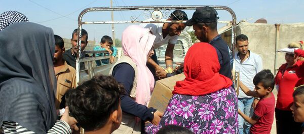 أهالي مدينة تل تمر السورية - سبوتنيك عربي