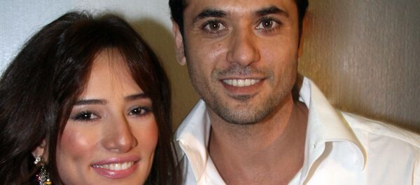 الفنانان المصريان أحمد عز وزينة - سبوتنيك عربي