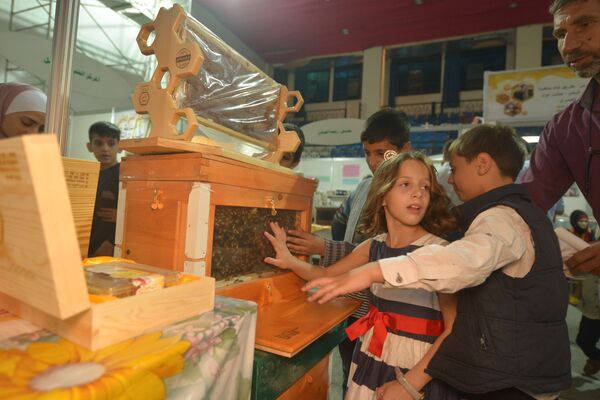 مهرجان لتذوق العسل... 1% من نحل الكرة الأرضية يعيش في سوريا.. فيديو مهرجان لتذوق العسل... 1% من نحل الكرة الأرضية يعيش في سوريا.. فيديو - سبوتنيك عربي