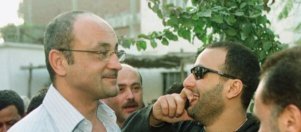 الفنان المصري أحمد السقا مع المخرج المصري شريف عرفة - سبوتنيك عربي