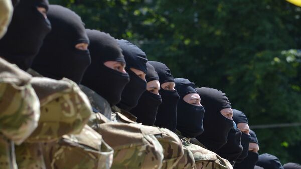 كتيبة ازوف من قوات العمليات الخاصة الأوكرانية - سبوتنيك عربي