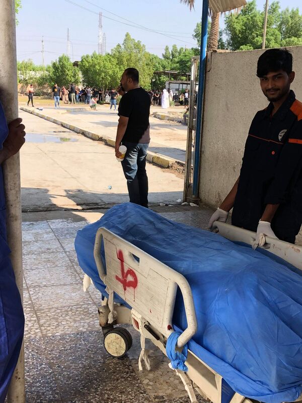 47 مصابا في 3 ساعات... سبوتنيك داخل مستشفى العصبية ببغداد (صور)  - سبوتنيك عربي