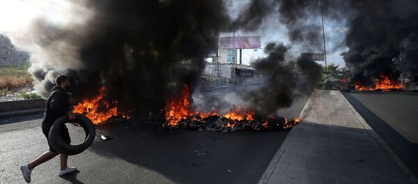 احتجاجات لبنان - سبوتنيك عربي