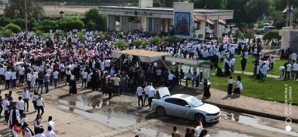 لأول مرة منذ 67 سنة.. أصحاب القمصان البيض ينتفضون في العراق (صور) لأول مرة منذ 67 سنة.. أصحاب القمصان البيض ينتفضون في العراق (صور) - سبوتنيك عربي