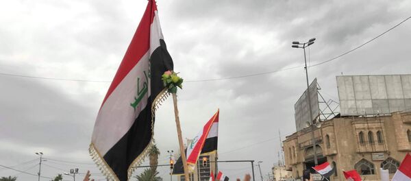 احتجاجت بغداد، أكتوبر 2019 - سبوتنيك عربي