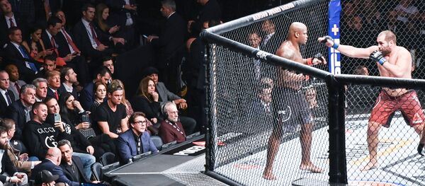 ترامب يحضر نزالا في فنون القتال في نيويورك - سبوتنيك عربي