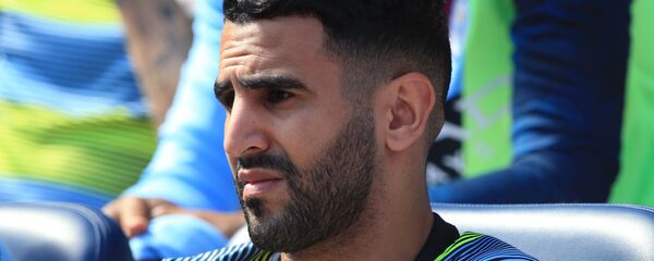 الجزائري رياض محرز لاعب مانشستر سيتي الإنجليزي - سبوتنيك عربي