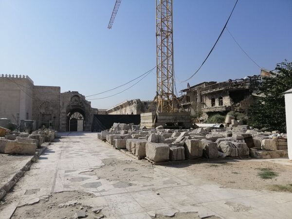 دمره الإرهاب بعد المغول... أموي حلب وقبر النبي زكريا ينهضان مجددا... فيديو دمره الإرهاب بعد المغول... أموي حلب وقبر النبي زكريا ينهضان مجددا... فيديو - سبوتنيك عربي