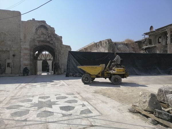 دمره الإرهاب بعد المغول... أموي حلب وقبر النبي زكريا ينهضان مجددا... فيديو دمره الإرهاب بعد المغول... أموي حلب وقبر النبي زكريا ينهضان مجددا... فيديو - سبوتنيك عربي