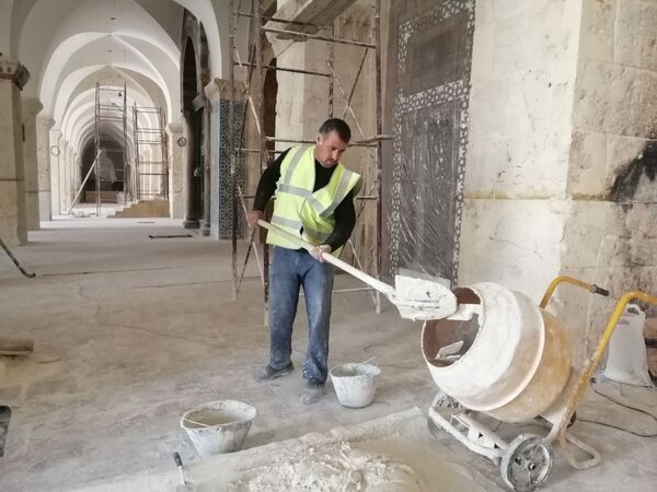 دمره الإرهاب بعد المغول... أموي حلب وقبر النبي زكريا ينهضان مجددا... فيديو دمره الإرهاب بعد المغول... أموي حلب وقبر النبي زكريا ينهضان مجددا... فيديو - سبوتنيك عربي