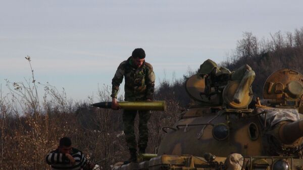 بالفيديو... القاذفات الجوية تلاحق النصرة والتركستاني في أرياف اللاذقية وحماة وإدلب بالفيديو... القاذفات الجوية تلاحق النصرة والتركستاني في أرياف اللاذقية وحماة وإدلب - سبوتنيك عربي
