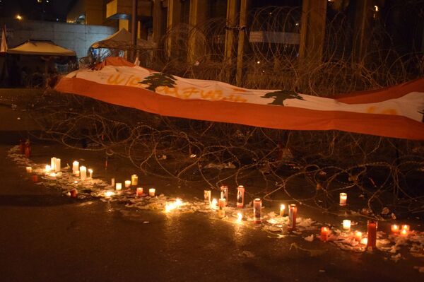 حملات قرع على الطناجر في لبنان...فيديو وصور - سبوتنيك عربي