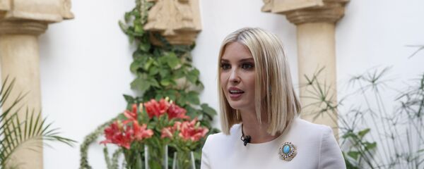 إيفانكا ترامب ابنة الرئيس الأمريكي دونالد ترامب في لقائها مع وكالة أسوشيتد برس للأنباء، 8 نوفمبر/تشرين الثاني 2019 - سبوتنيك عربي