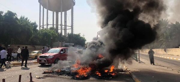 احتجاجات في ذي قار، جنوب العراق - سبوتنيك عربي