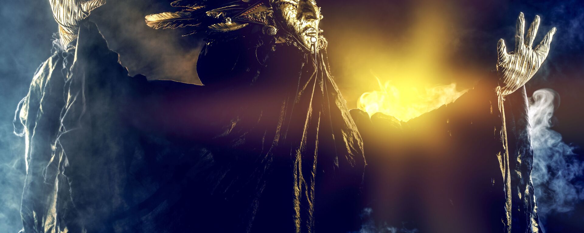 مشعوذ خلال أداء الطقوس - سبوتنيك عربي, 1920, 04.10.2020