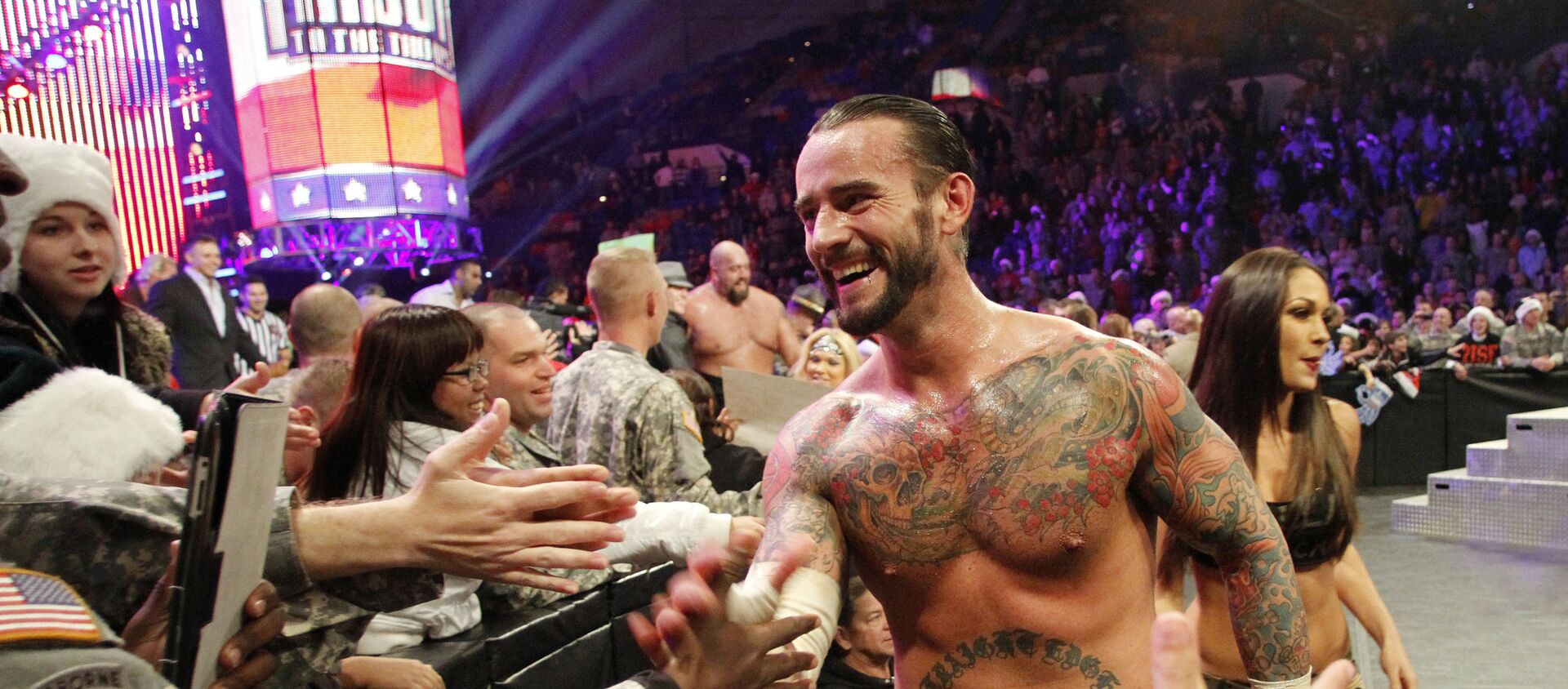 المصارع الأمريكي سي إم بانك المصارع الأمريكي سي إم بانك - سبوتنيك عربي, 1920, 14.11.2019